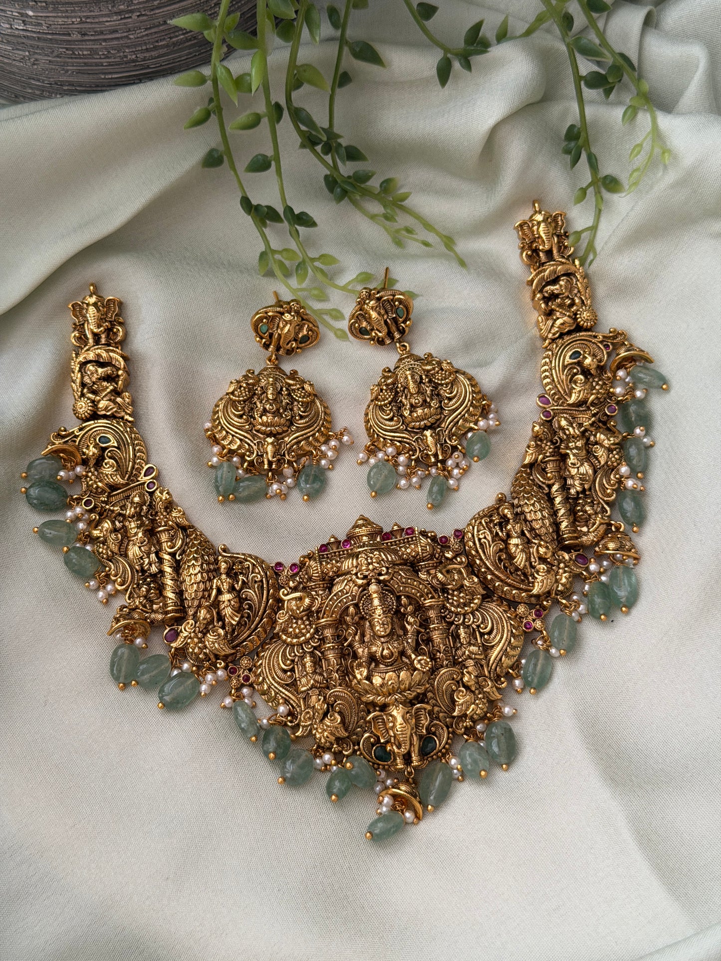 Manorama Antique Necklace/Haaram
