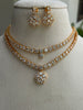 Dual Layer Solataire Choker