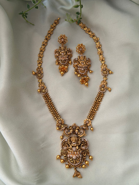 Ragini Antique thin Haaram/Necklace
