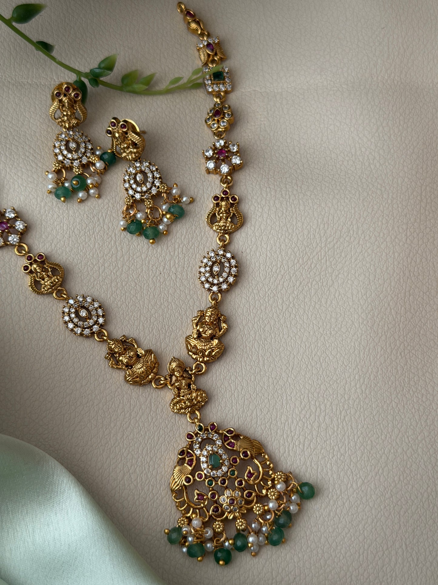 Avyuktha Temple x AD Necklace