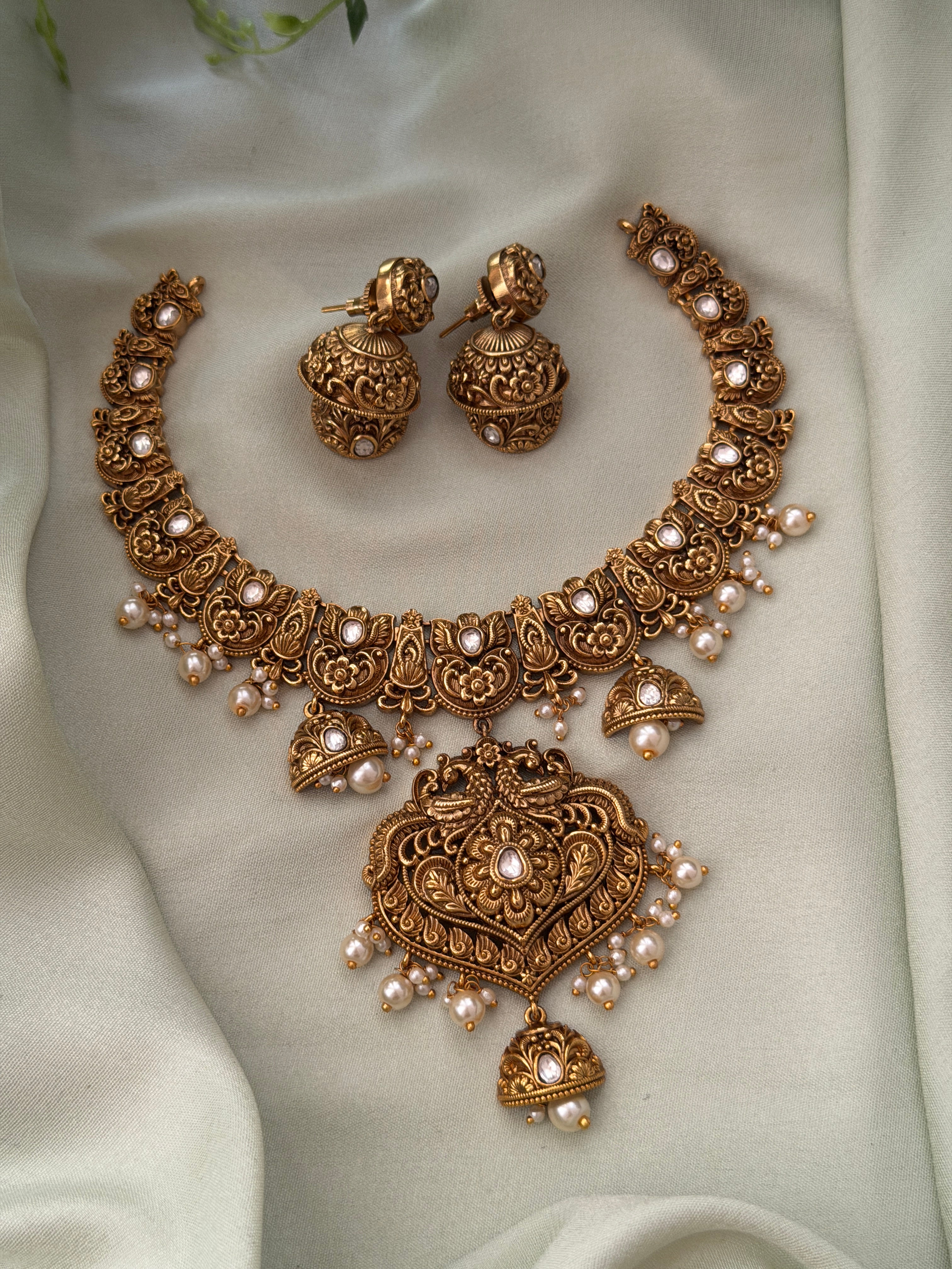 Karuna Polki x Antique Premium Necklace – Ohbyozy