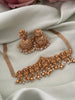 Bhuvaneshwari Choker Set with Jhumkas