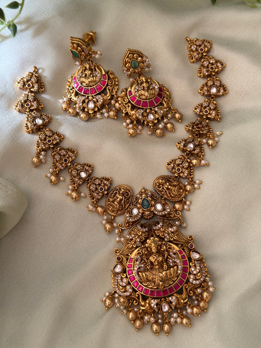 Medha Gold Replica Necklace Set