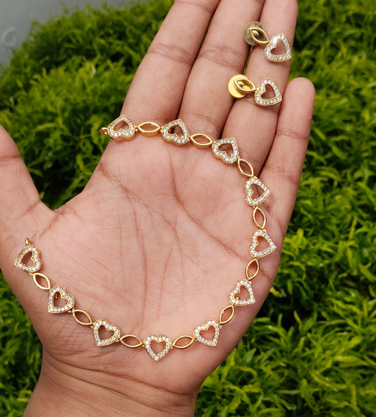 Clara Heart AD Necklace
