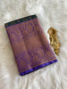 Peacock Blue Tone Pure Kanchi Saree