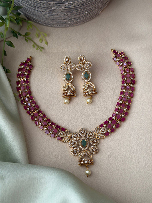 Lara Ruby Necklace