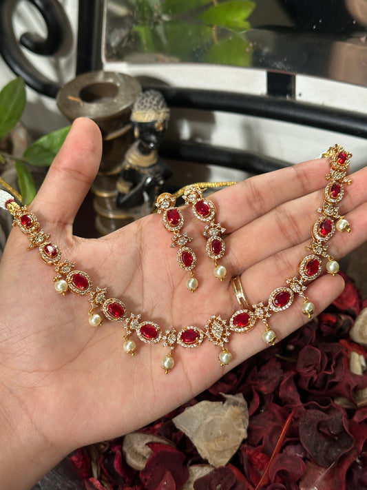 Vaarika AD Necklace