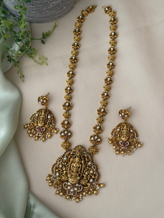 Anjaneya Antique Polki Haaram