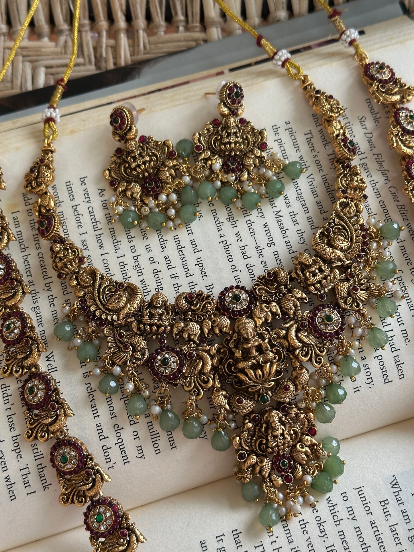 Pastel Bead Saras Bridal combo