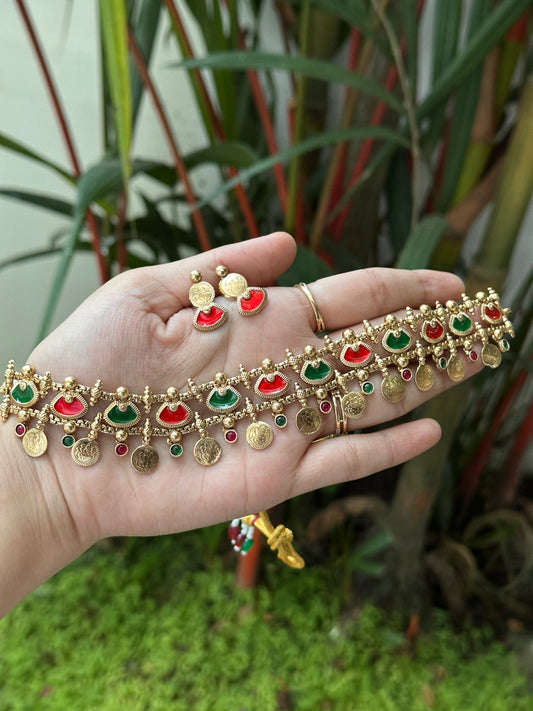 Enamel Palakka choker v2.0