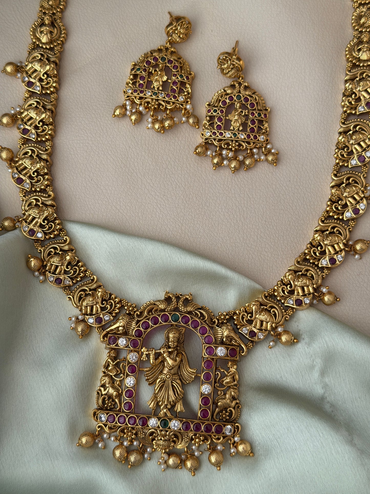 Athmaja Antique Necklace