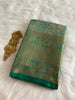 Persian Green Kanchi Tissue Saree
