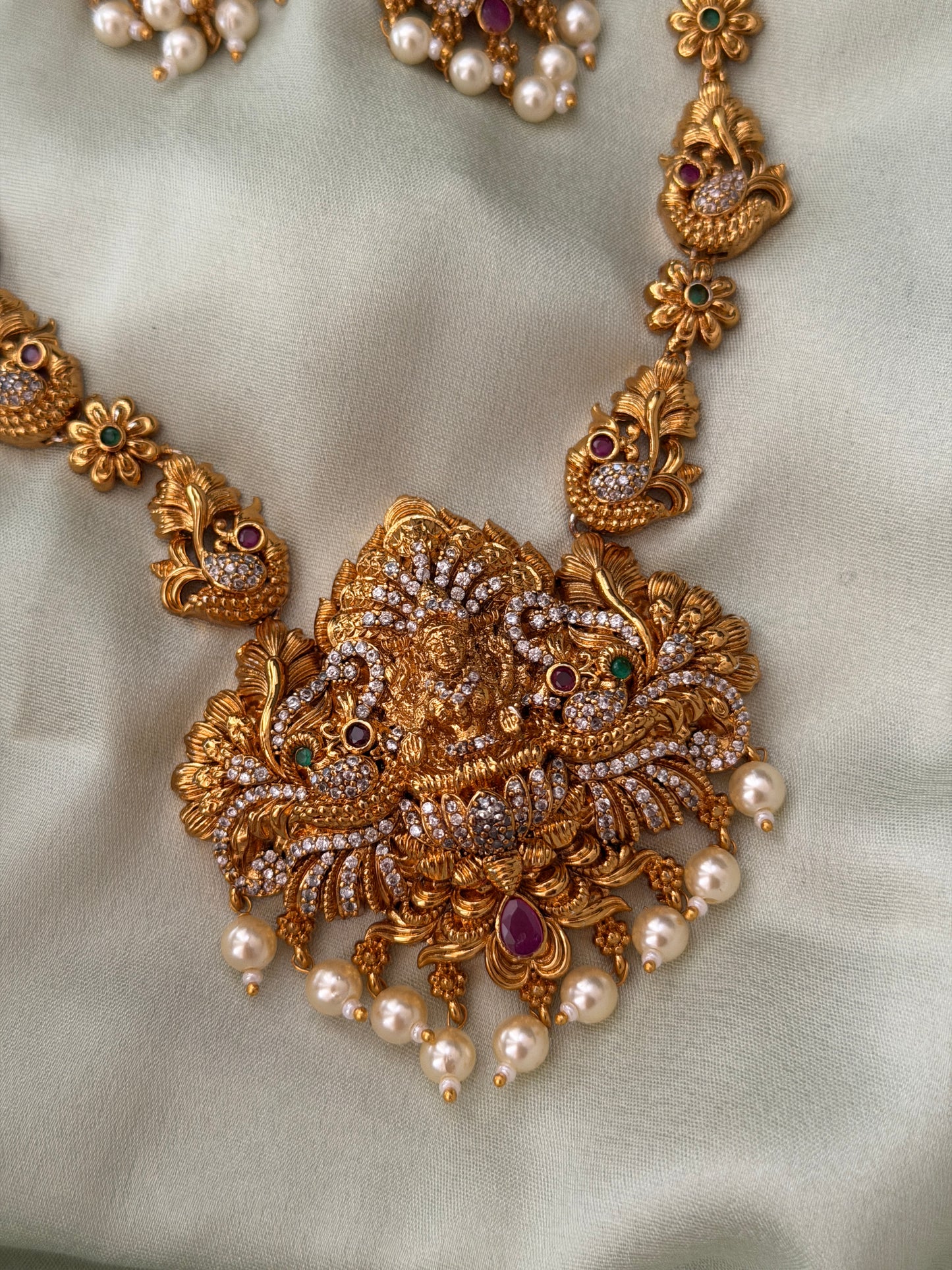 Malagha Gold Long Necklace