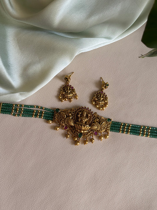 Brahman Pastel Bead Choker