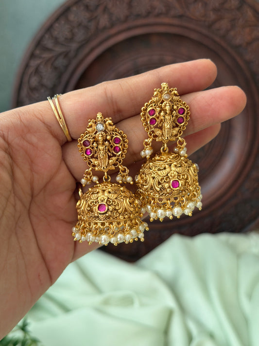 Padmanabha Jhumkas