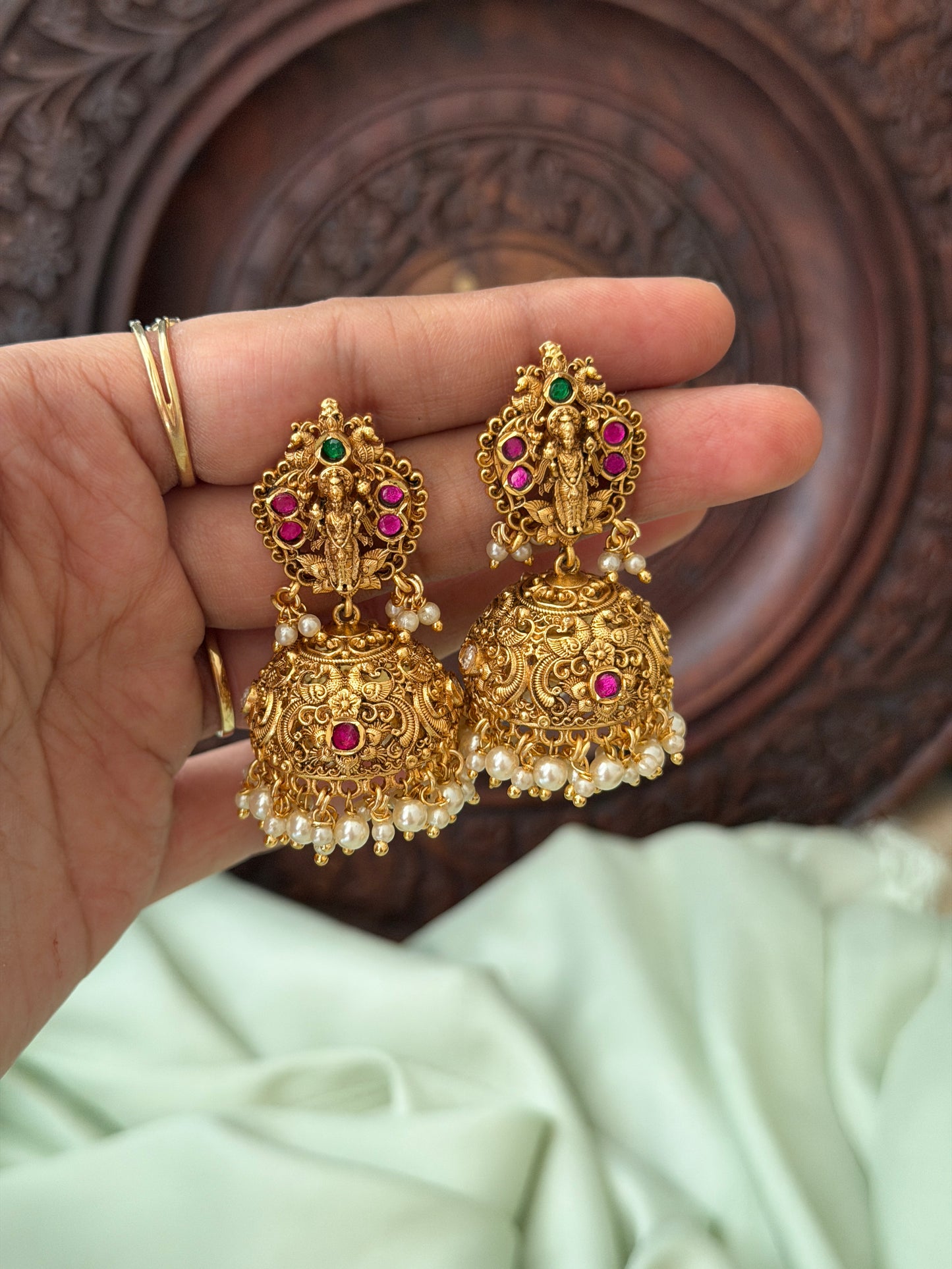 Padmanabha Jhumkas