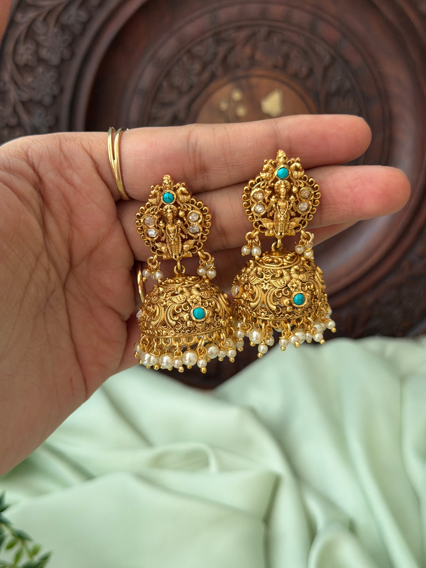 Padmanabha Jhumkas