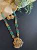 Pastel x Coral Beaded Devi Haaram