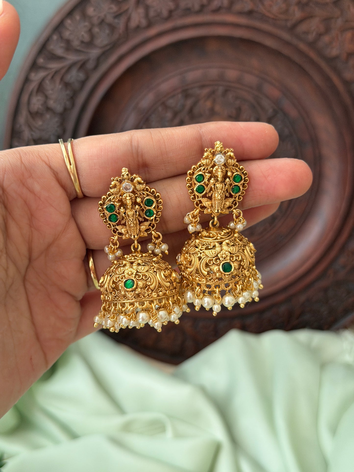 Padmanabha Jhumkas