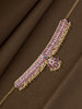 Traditional Pink Stone Pearl Hip Belt