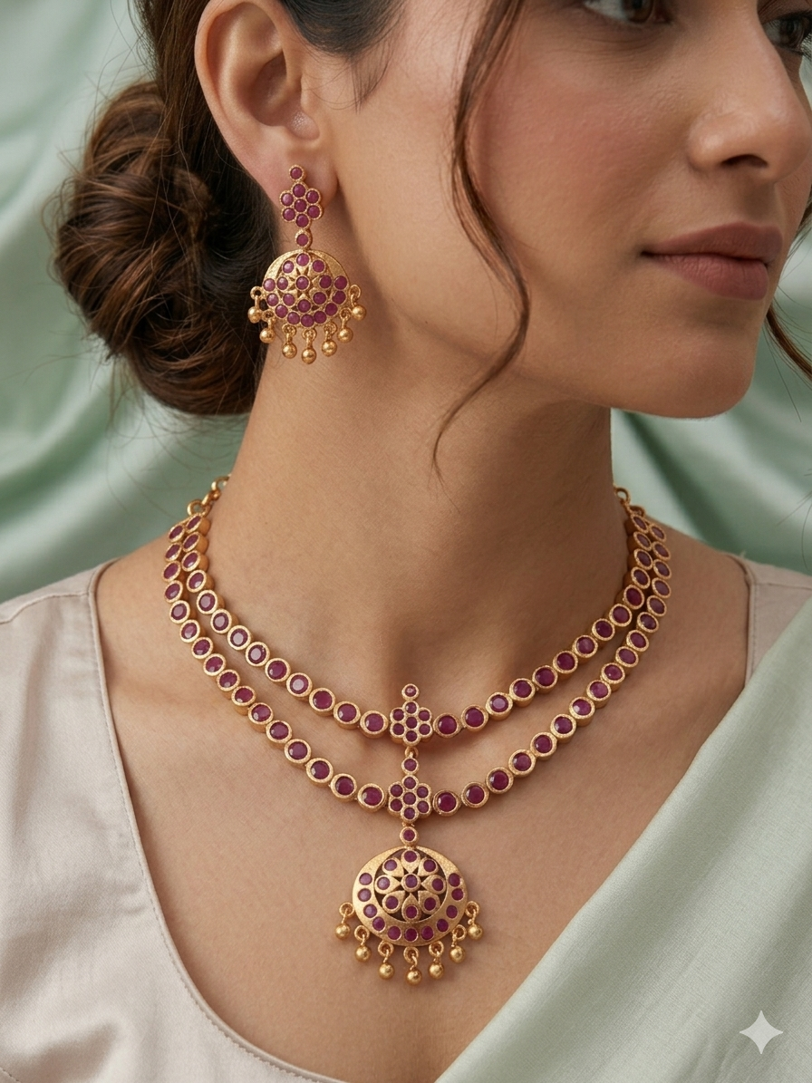 Premium Double Layer Vintage Attigai