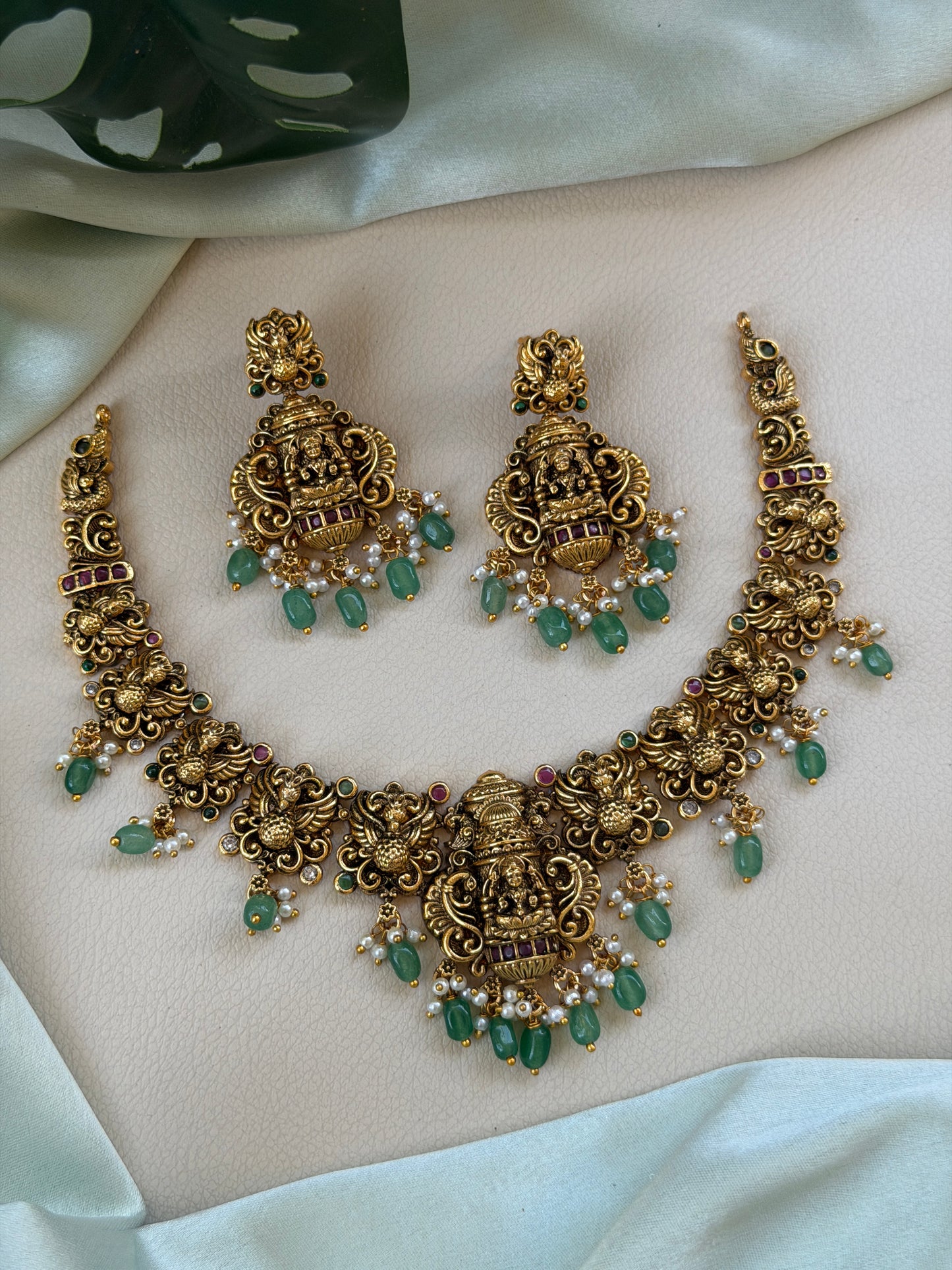 Sanjeevika Antique Necklace