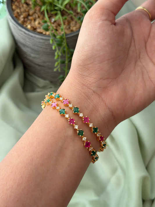 Rafisa Dual Stone bangles