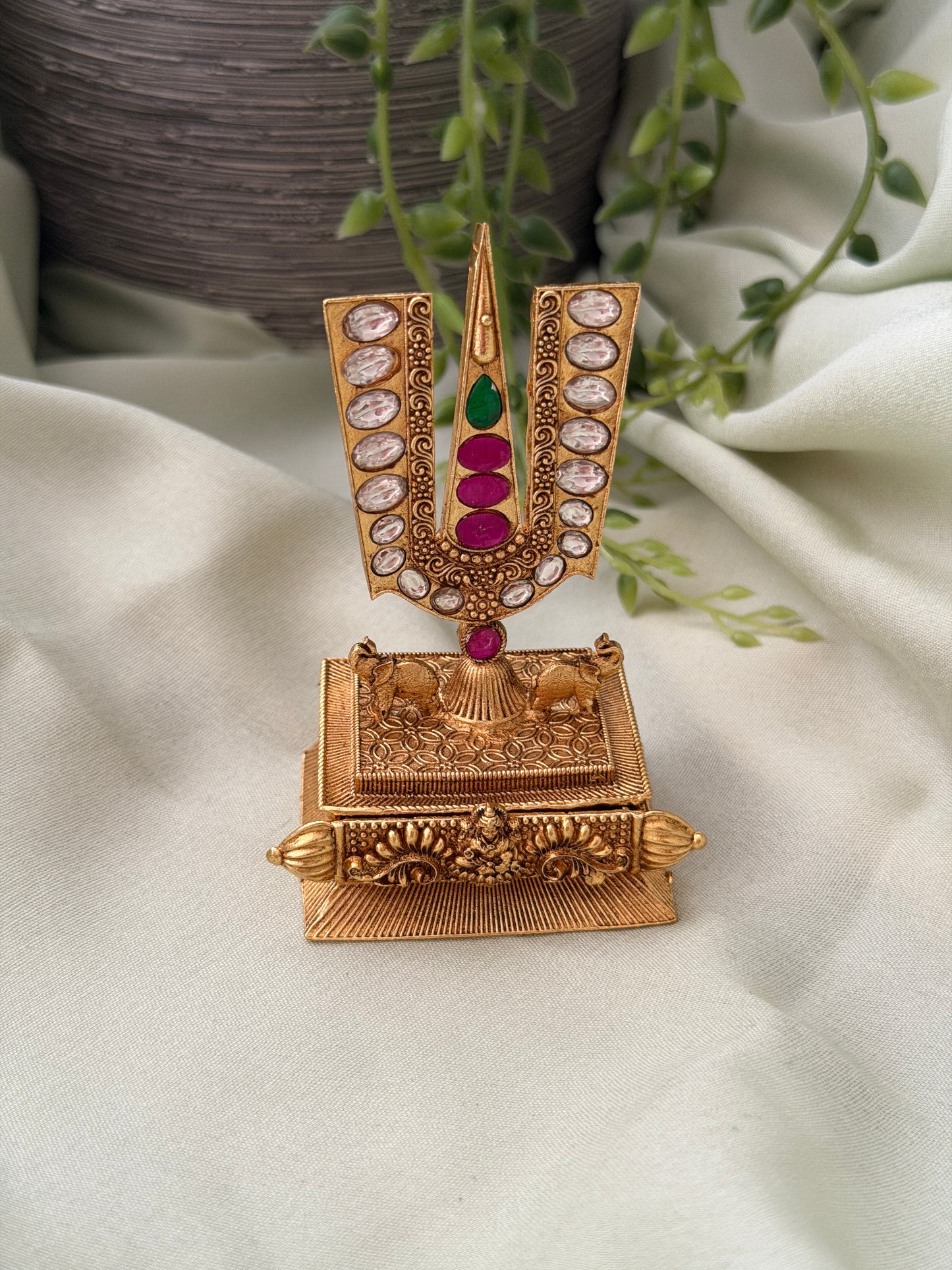 The Tirupati Trunk Kumkum Box