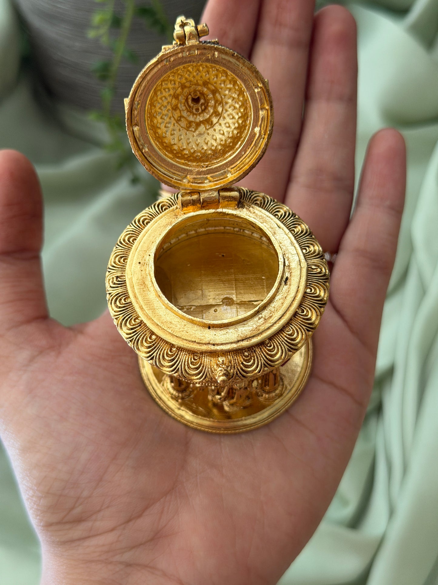 Krishna Kovil Kumkum Box
