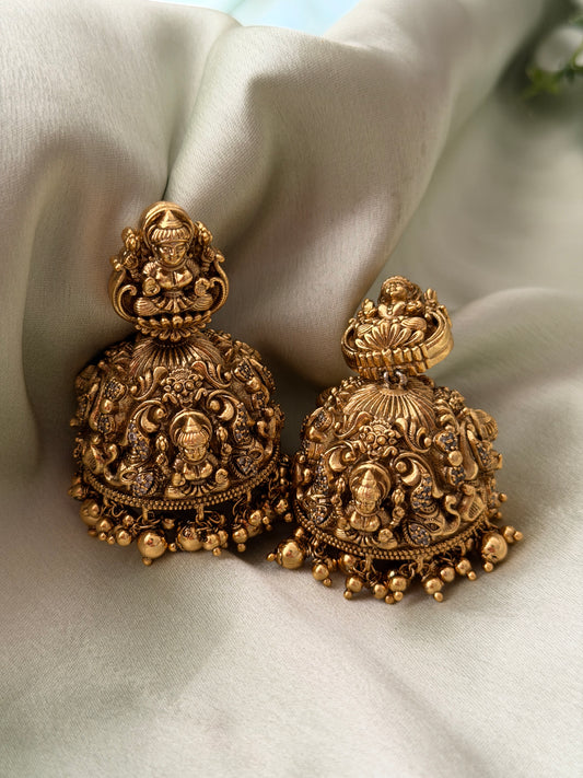 Madhima Bridal Jhumkas