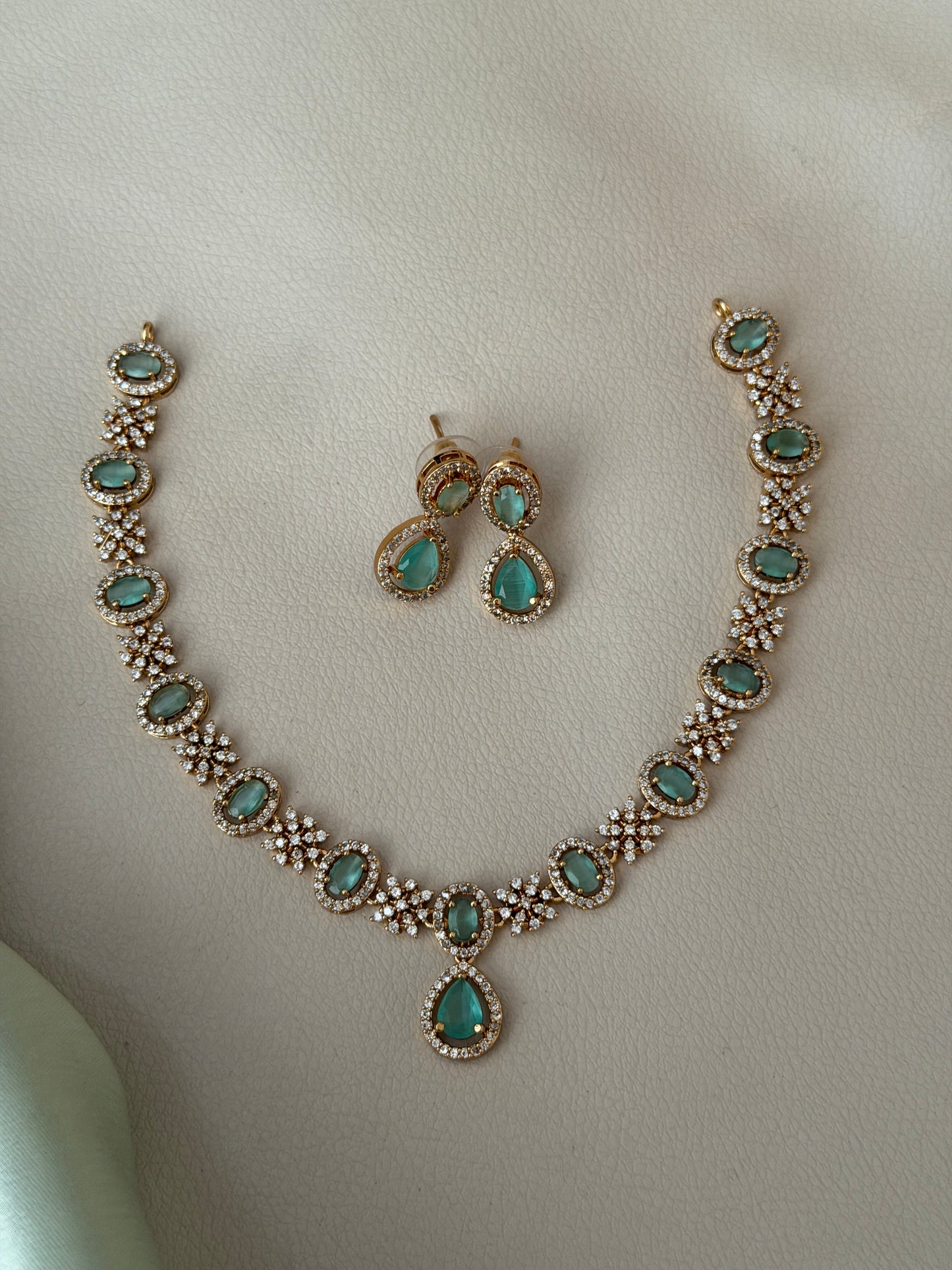 Deepanshi AD Necklace