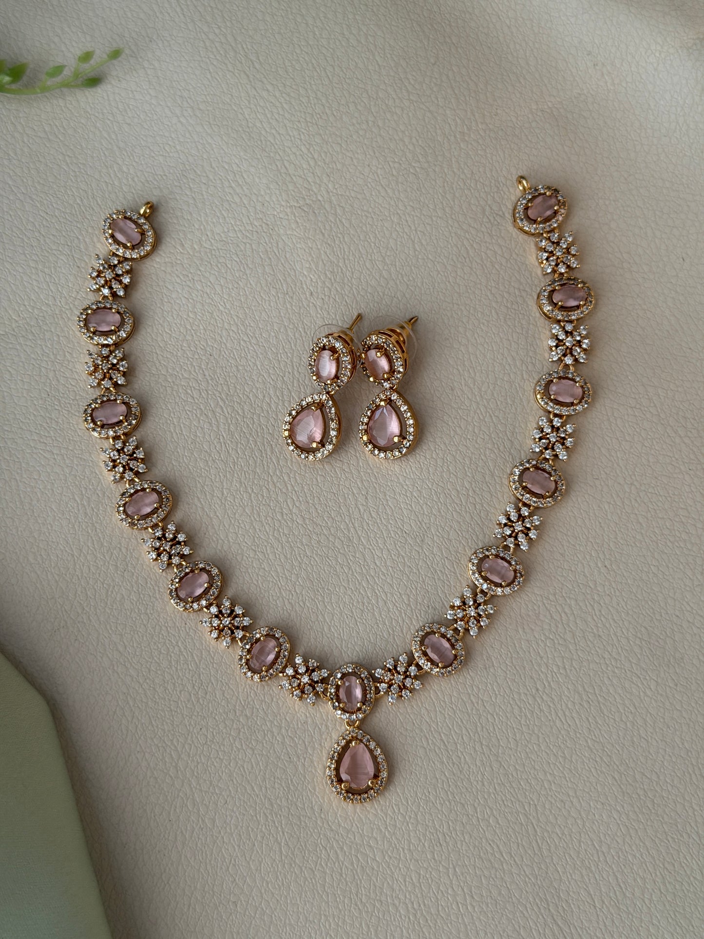 Deepanshi AD Necklace