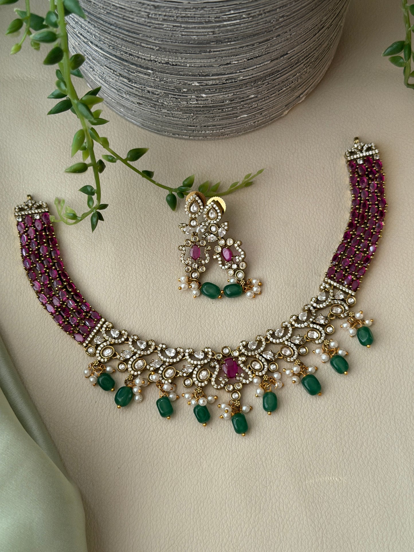 Kimayaa Ruby Choker