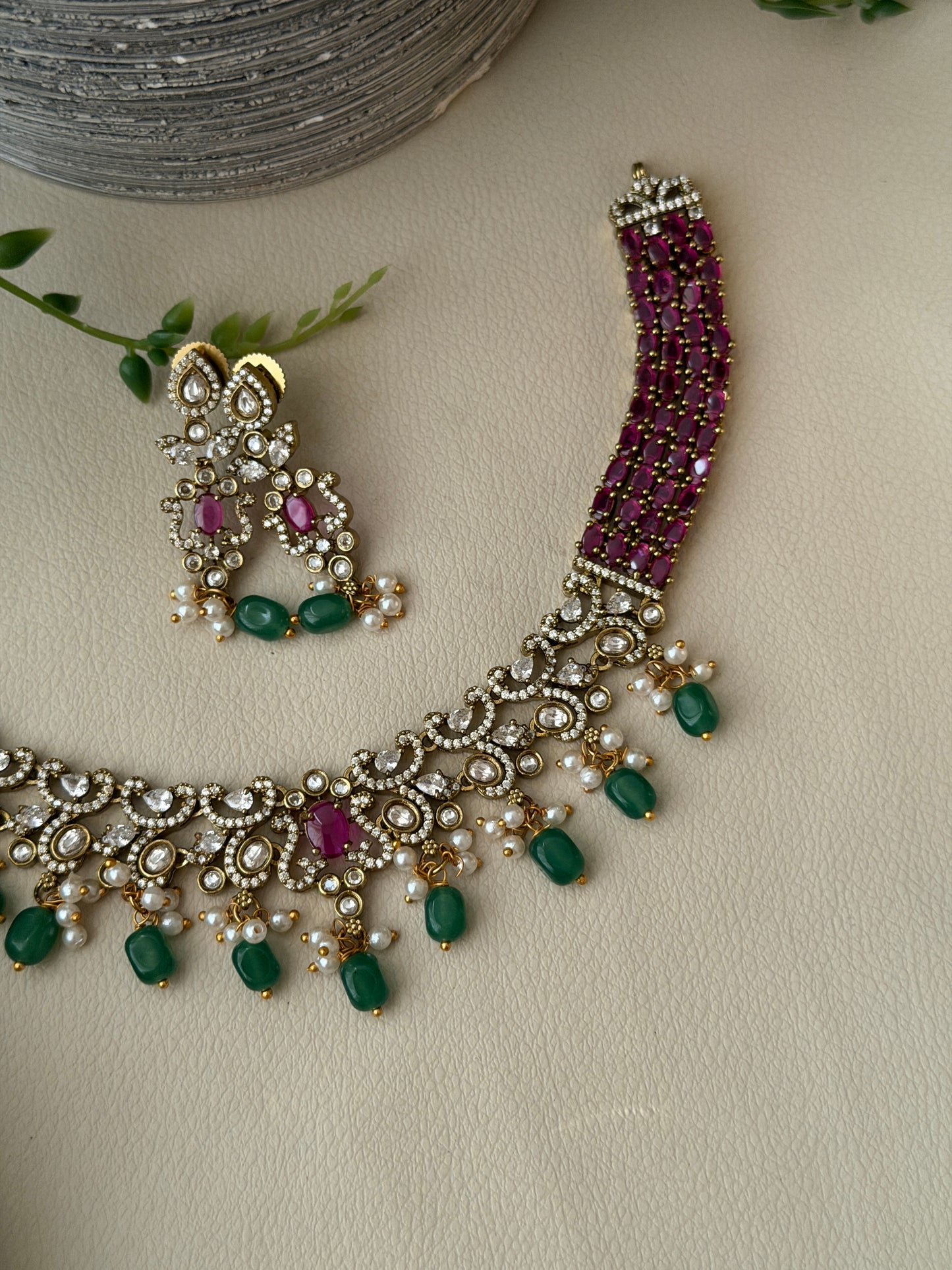Kimayaa Ruby Choker