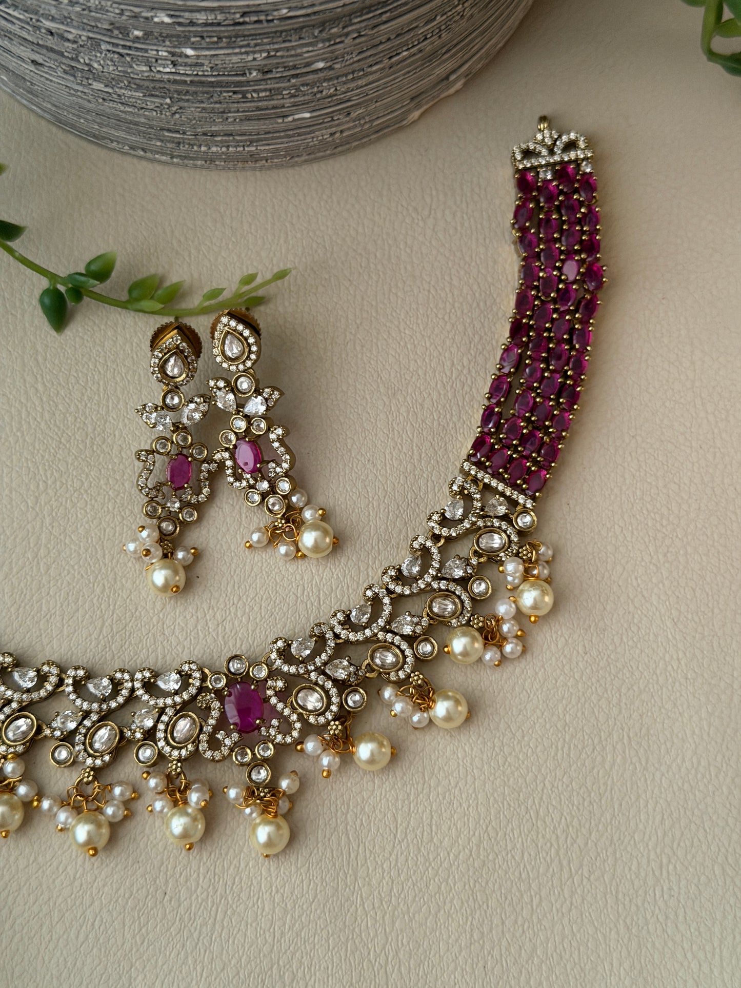 Kimayaa Ruby Choker