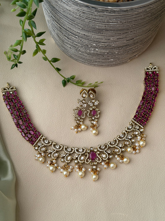 Kimayaa Ruby Choker