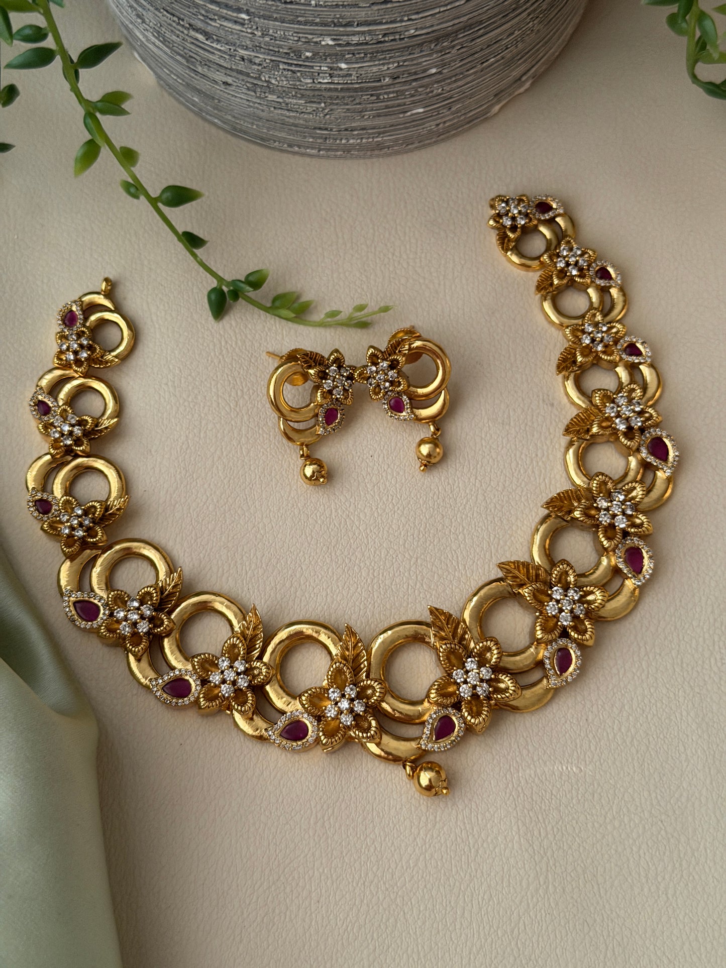 Ruhi Gold Replica Necklace
