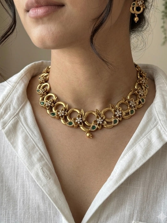 Ruhi Gold Replica Necklace