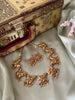 Budgeted Butterfly Antique Necklace