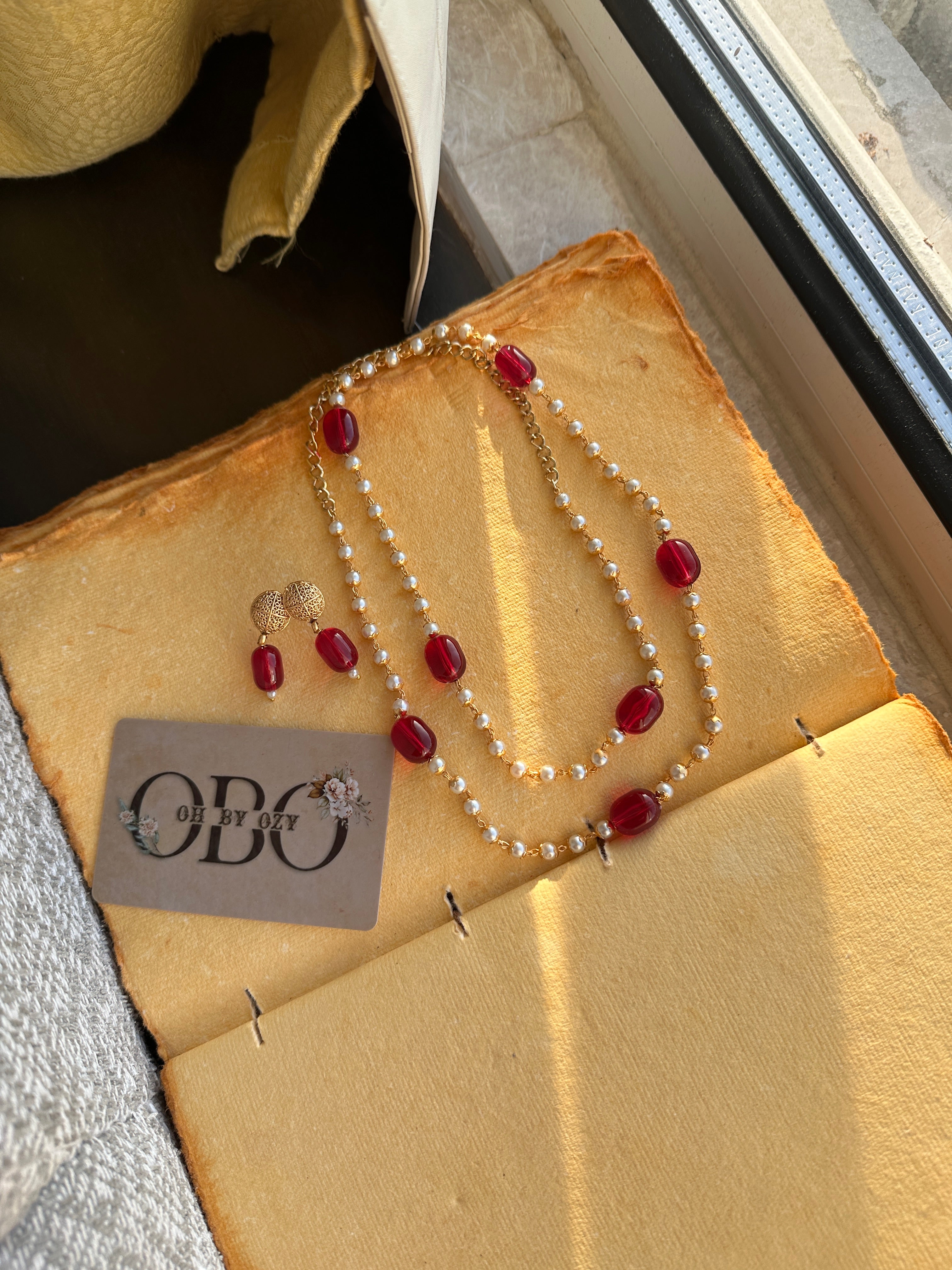 Long Chain Set Long Pearl Chain Set – Ohbyozy