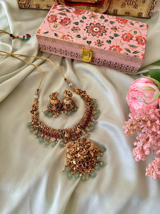 Rudra Pastel Stone Necklace