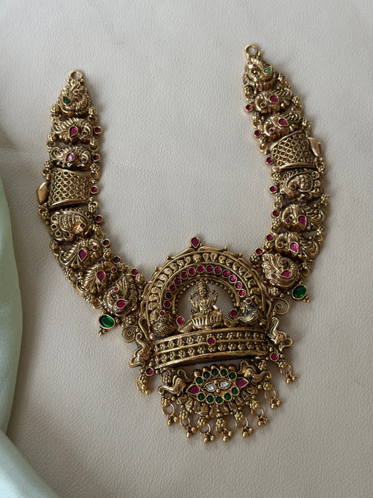 Gopuram 1Gm Gold Necklace