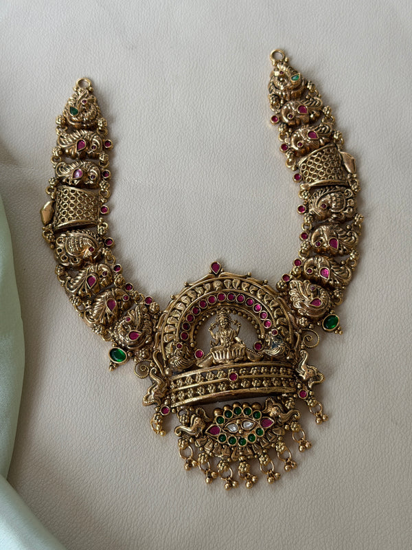 Gopuram 1Gm Gold Necklace