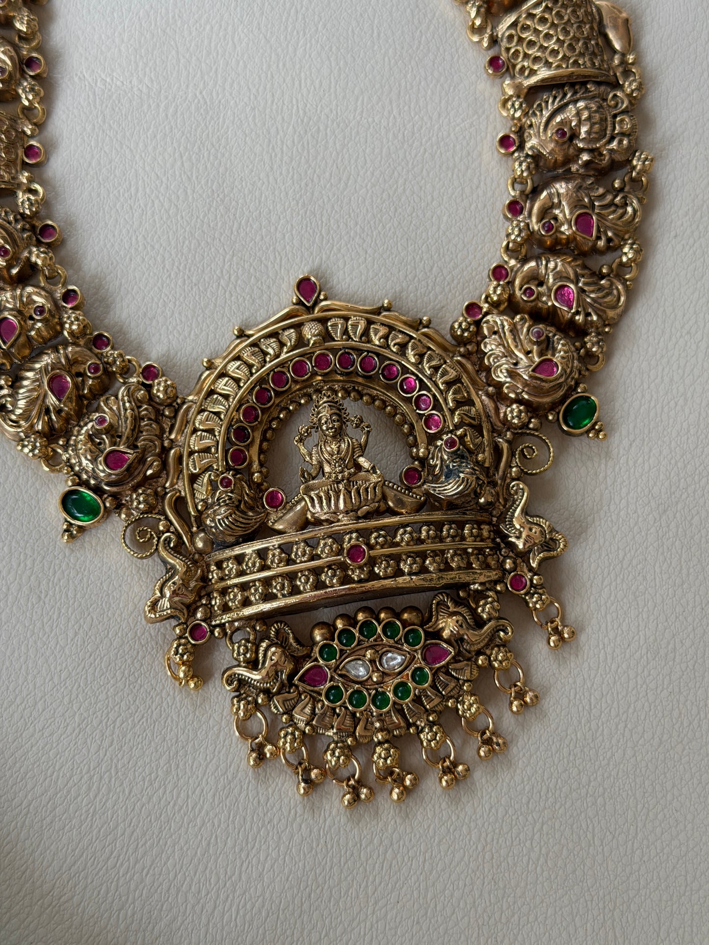 Gopuram 1Gm Gold Necklace