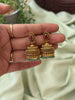 Fidha Gold Replica Jhumkas