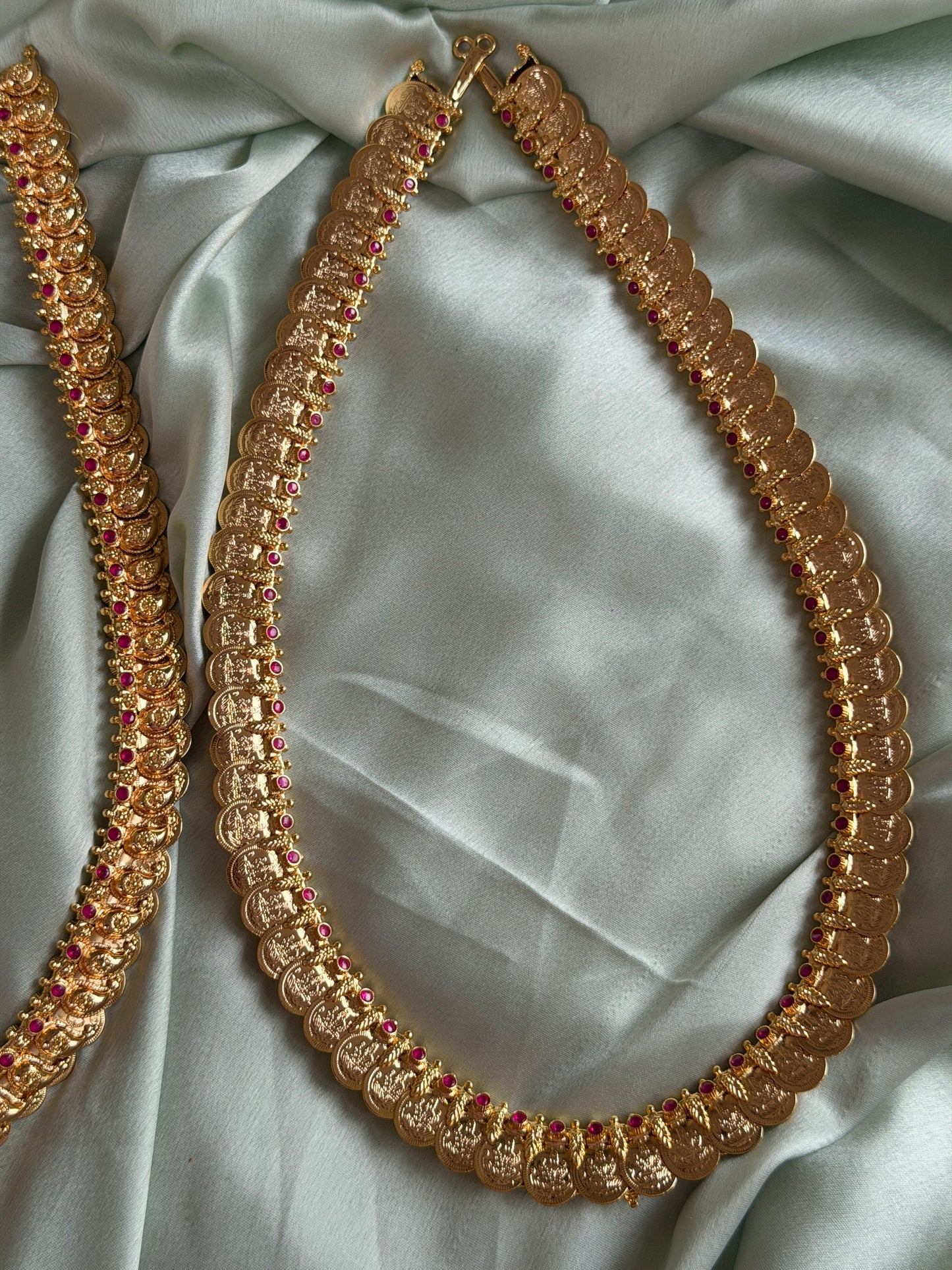 Double sided 1Gm Gold Haaram