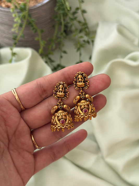 Rati Gold Jhumkas