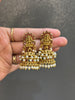 Saraswathi Beaded Jhumkas