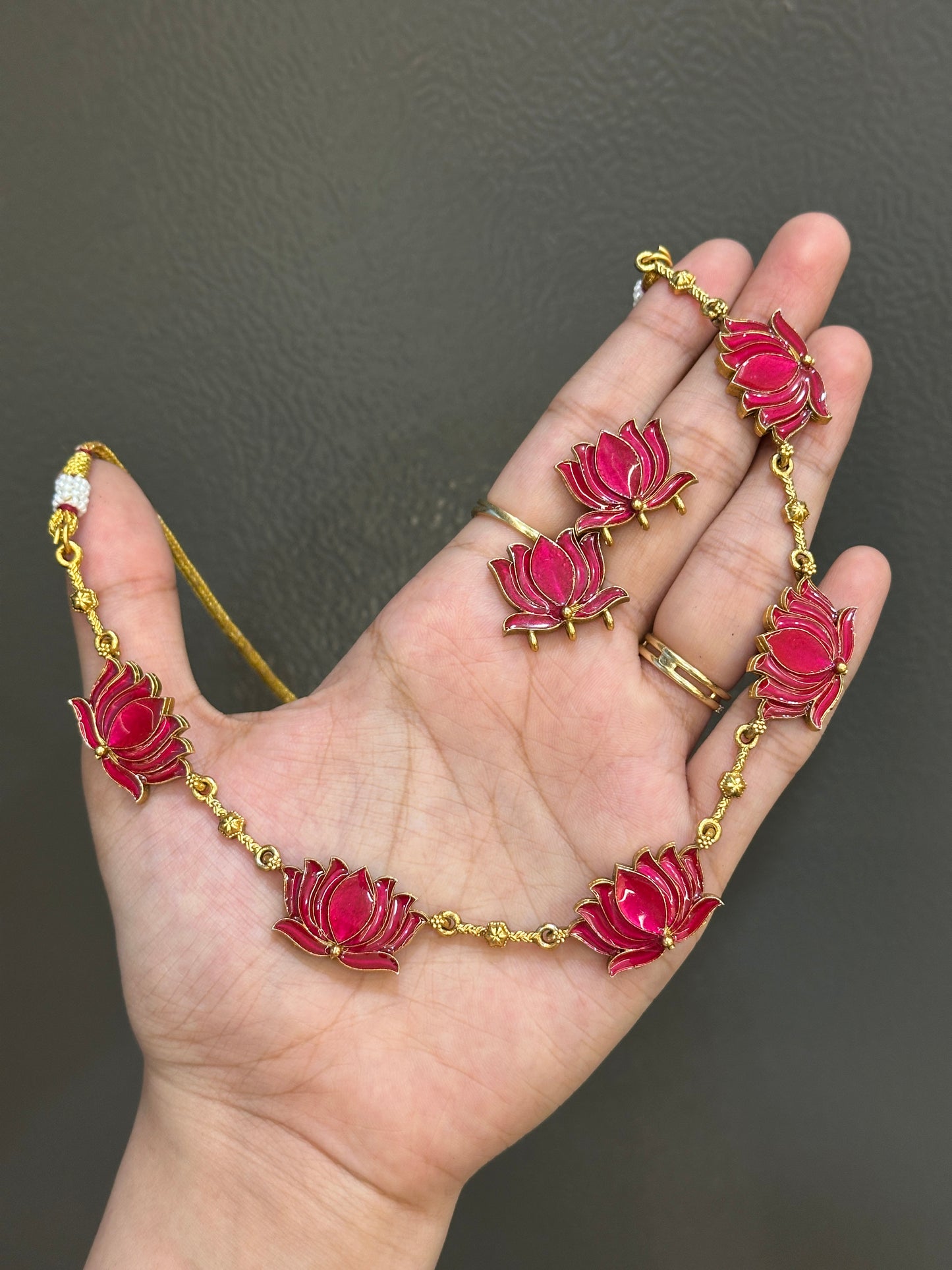 Premium Enamel Manju Inspired