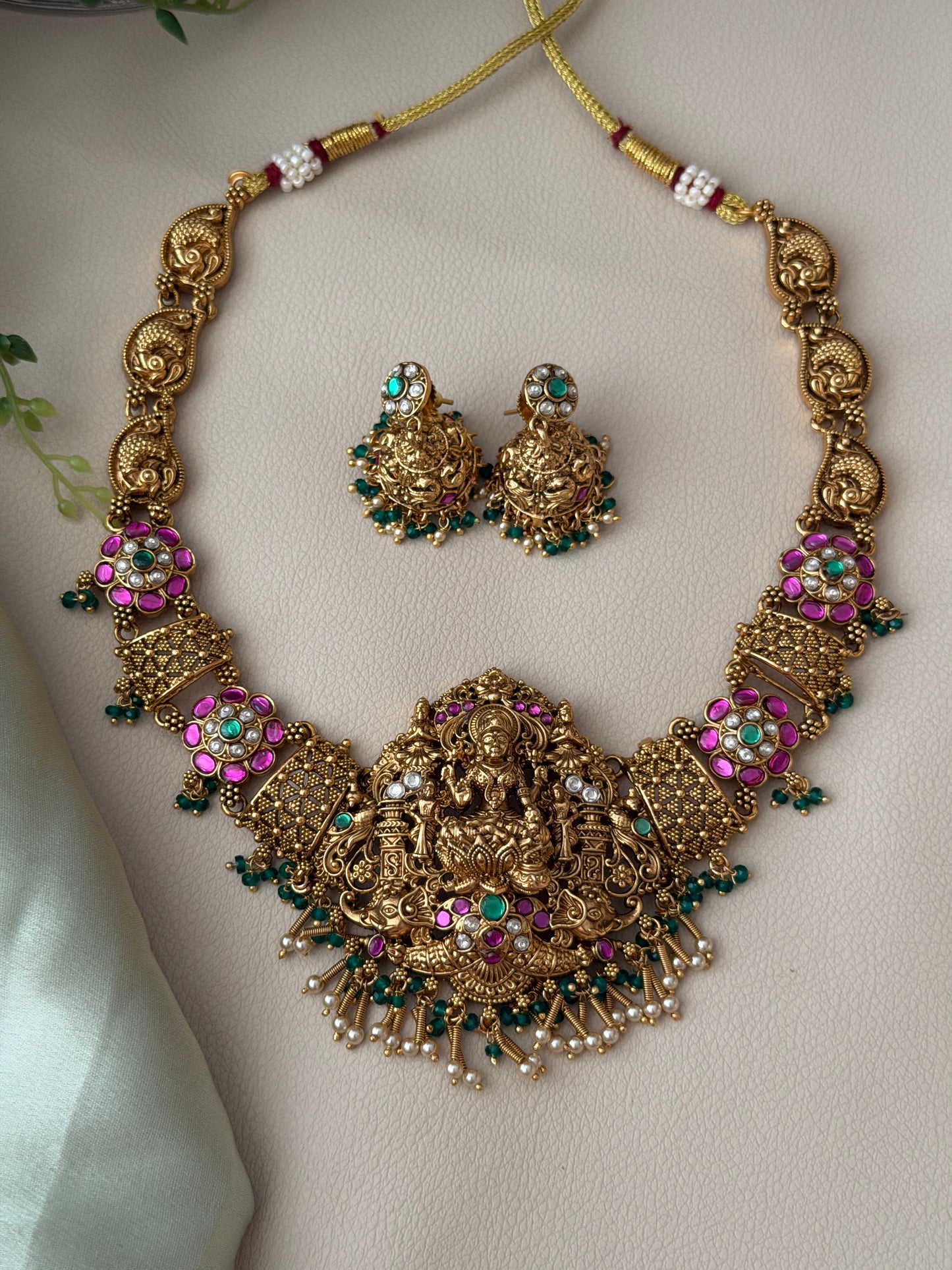 Jathima Gold Replica Necklace
